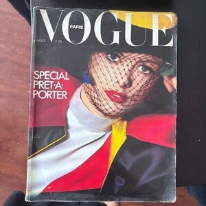 VOGUE Paris 598 Aout 1979 Sachs Reinhart Dickinson Bourdin Gia Horst Watson